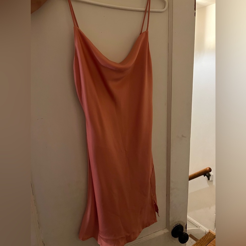 ASTR Silk Mini Dress